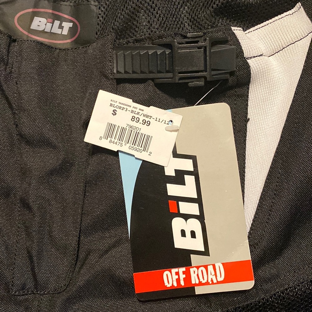 Bilt riding pants size 11/12 brand new with tags. $70